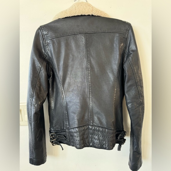 Doma leather moto jacket - Picture 3 of 9
